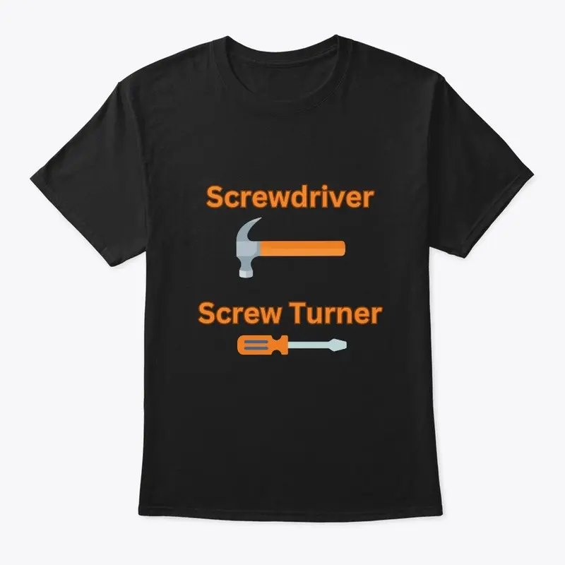 Hammer and screwdriver