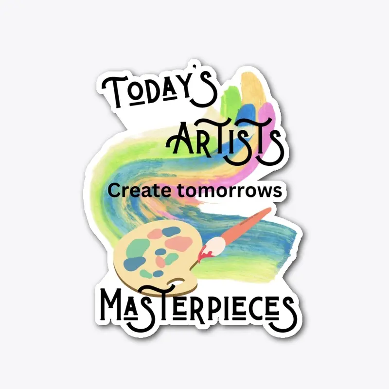 Today's artists create