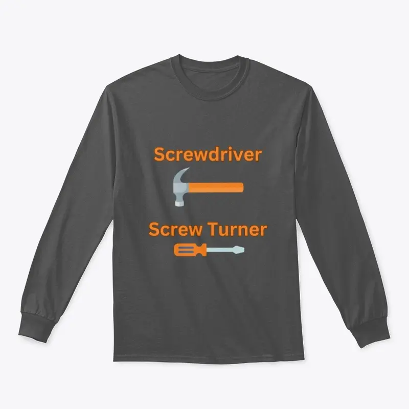 Hammer and screwdriver